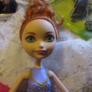 A Doll That Needs A Home    Ballerina  Cute  Long Legs  Red Hair
