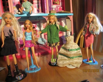 Bambole Mattel My Scene: Kennedy e Barbie, lotto di Italia