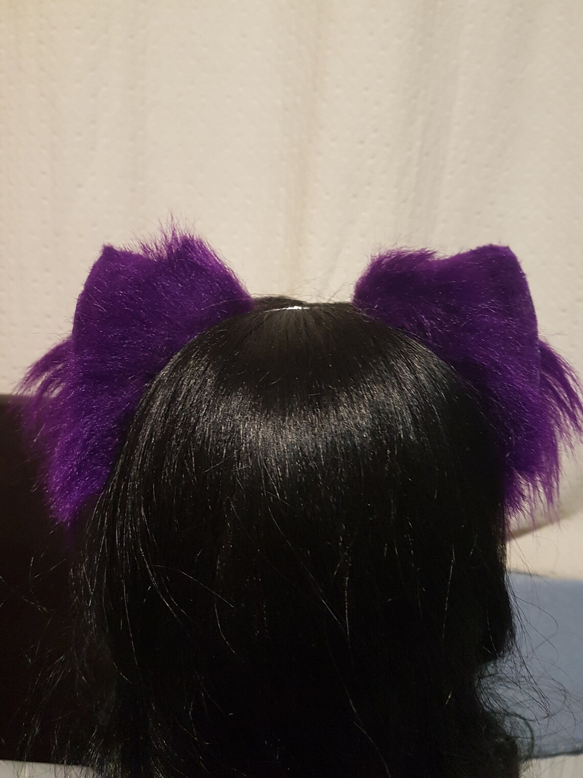 Purple Cat Ear Headband Faux Fur Ears/ Cosplay Ears/ Kawaii/ Etsy Sweden