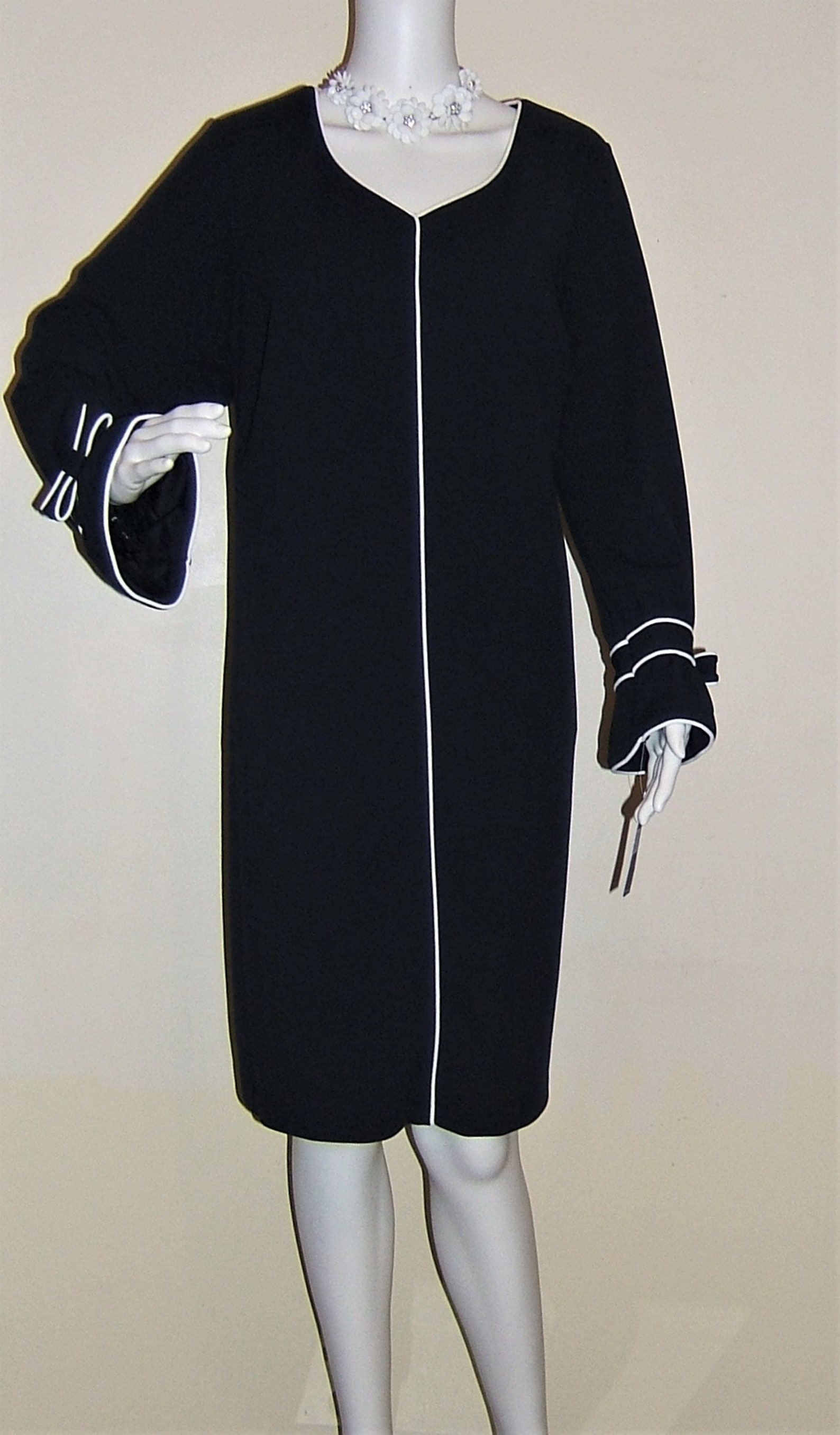 Sharagano of New York Shift Dress Size 16 Was 109.00 | Etsy