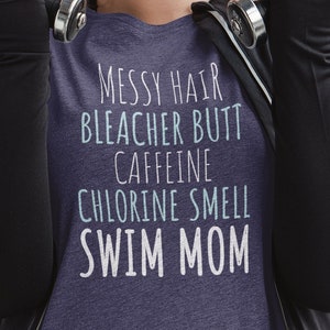 Swim Mom Tshirt / Shirt Gift from Swimmer