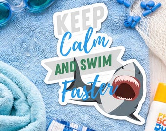 Swimming Sticker | Decal for Swimmers