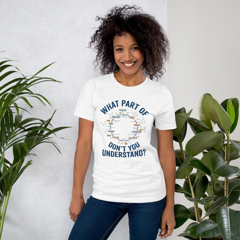 Krebs Cycle Biology Shirt | Funny Science T-Shirt | Biochemistry Teacher Gift | Citric Acid Cycle image 9