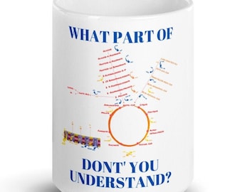 Krebs Cycle Coffee Mug | Biology Teacher Classroom, Chemistry Gift