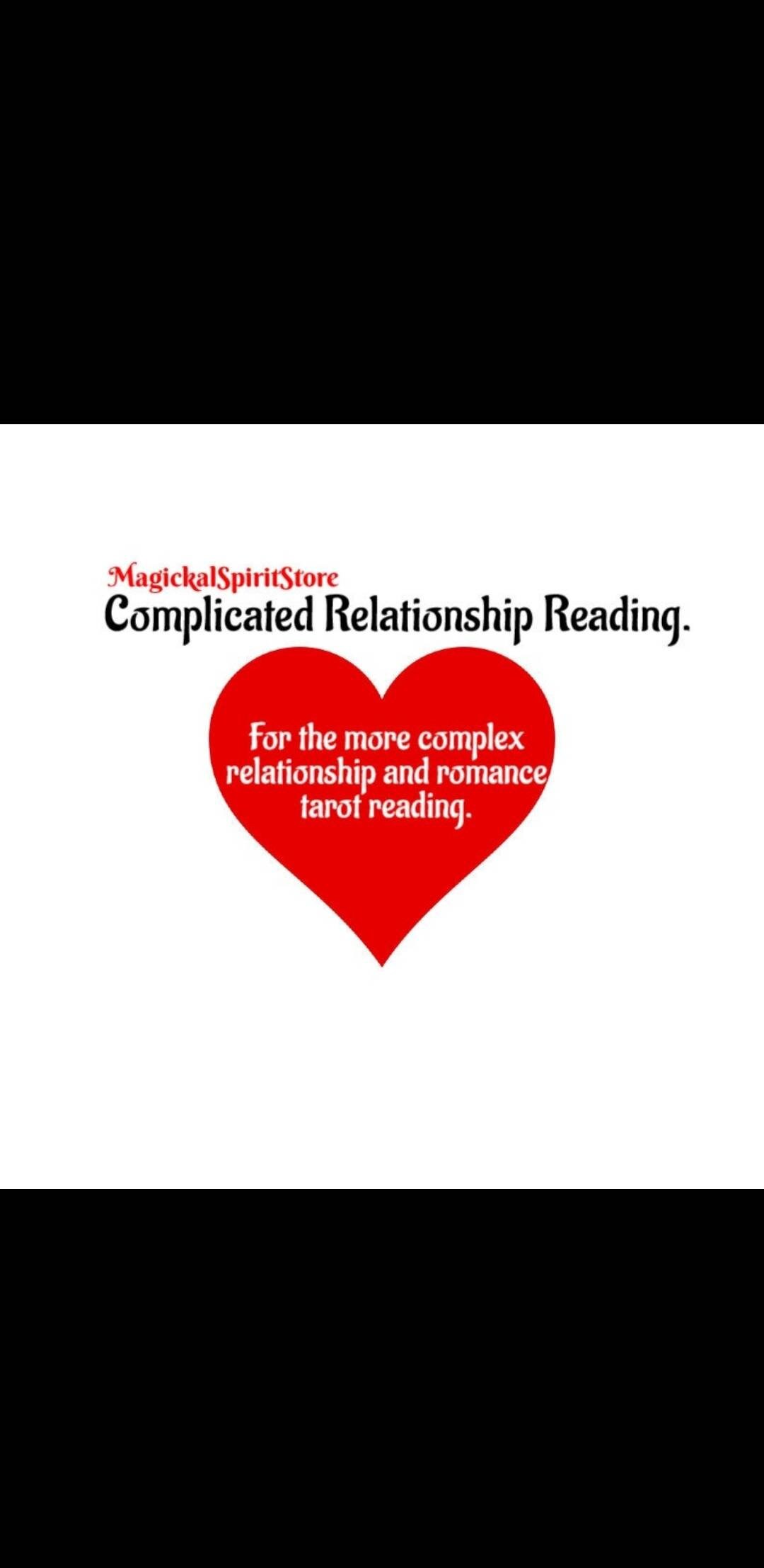 Complicated relationship Reading. For the more complex relationship a…