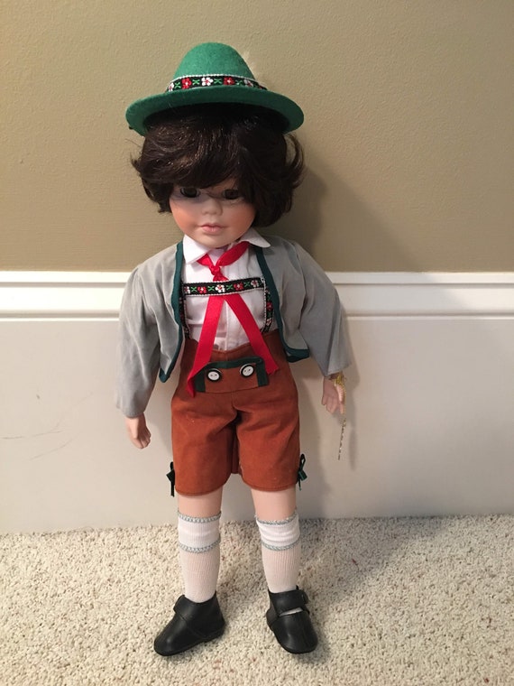 euro exquisite porcelain doll
