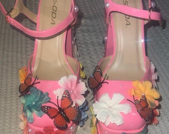 Funky Fairy Platforms Heels