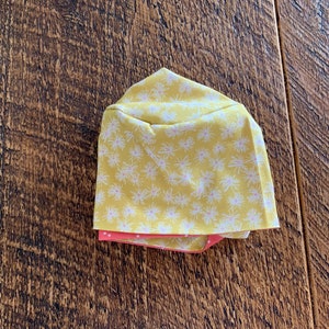 Yellow Flower Unisex Scrub Hat