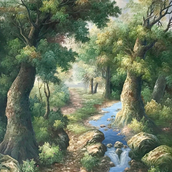 36 X 48 Canvas Art Etsy