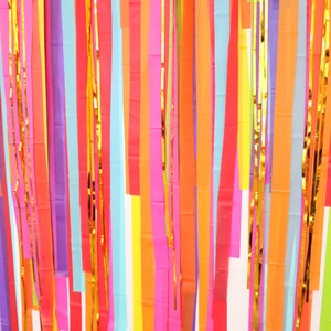 Fiesta Backdrop, Fiesta Decorations, Streamer Backdrop, Fringe Backdrop, Fiesta Party Decorations, Fiesta Bachelorette, Cinco de Mayo, Final image 7