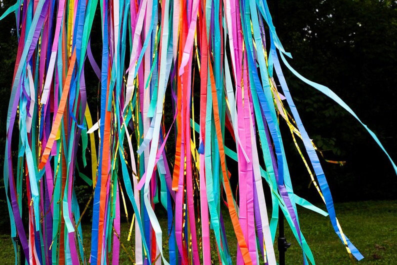 Streamer Backdrop Fringe Backdrop Rainbow Party Decorations - Etsy Canada