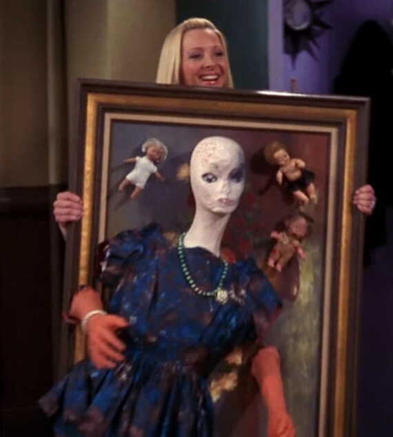 Buy 10x8 Friends TV Show Glynnis Painting Phoebe Buffay Painting Gladys
