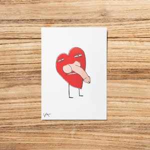 Carte postale "Sir Pee-a-lot"