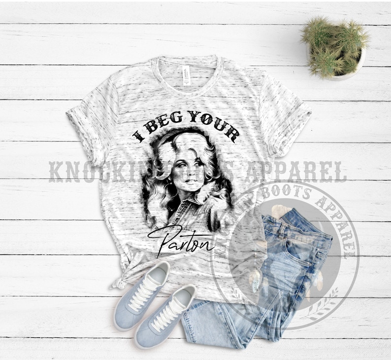 Dolly Parton I Beg Your Pardon I Beg your Parton Pardon Dolly Parton Country Singer Music | Etsy