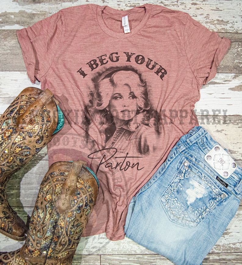 Dolly Parton I Beg Your Pardon I Beg your Parton Pardon Dolly Parton Country Singer Music | Etsy