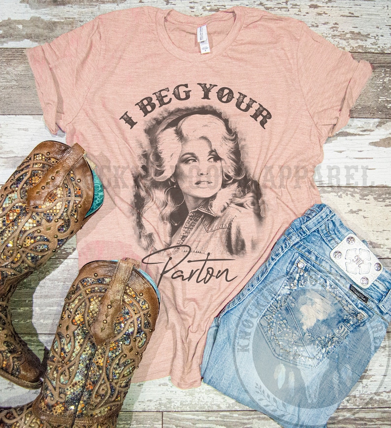 Dolly Parton I Beg Your Pardon I Beg your Parton Pardon Dolly Parton Country Singer Music | Etsy
