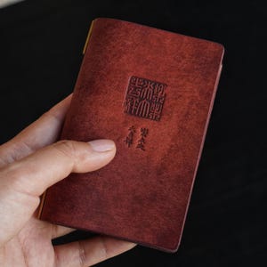 Agenda de fichário | Couro italiano | Pueblo | Diário | Agenda | Diário recarregável