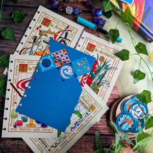 Discbound Notizbuch Hülle, Blau