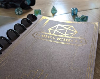 Player's Notebook - Art Deco Version - For Dungeons & Dragons 5e