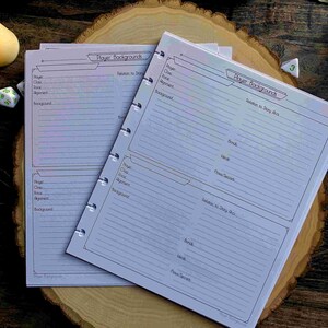 D&D 5E Dungeon Master Sheets | Gm and Dm Size Notebooks - Etsy