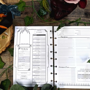 Vampire the Masquerade Character Sheets | Player Sized Notebooks