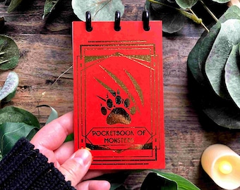 Pocketbook of Monsters - Mini Notebook for D&D