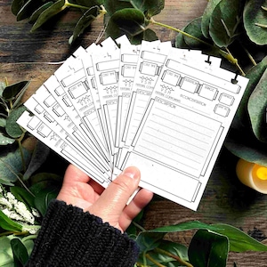 Spell Cards voor Tome of Spells - Mini Notebook voor D&D 5e