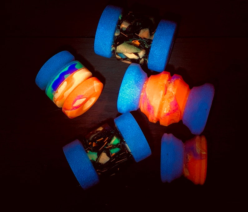 Glow Lanyard Glow Beads EDC Beads EDC Lanyards Glow Bead Lanyards