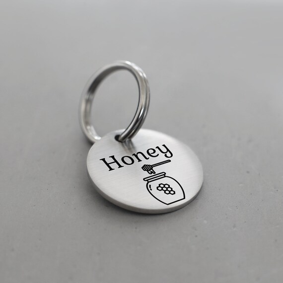 honey pot dog tag