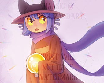 Oneshot Postcard Print (4x6 inch) "Niko"