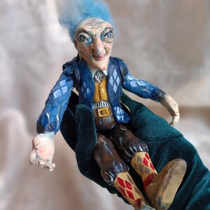 VICTORIO one piece, puppet art,OOAK puppet,puppet sculpture,OOAK artist,one of a kind art,fine art, fine sculpture,ooak art,puppet character