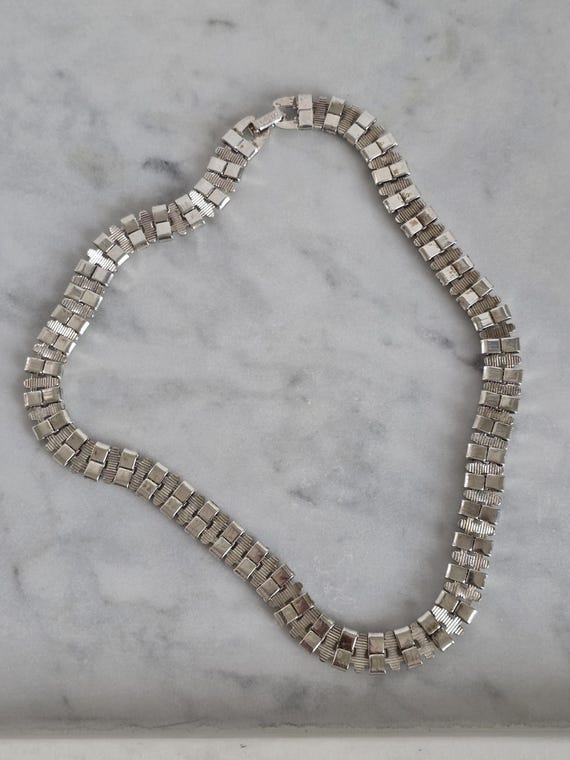 Napier Gold & Silver Tone Collar Necklace – Mixed… - image 7