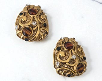 Jose Maria Barrera Couture Earrings – Rare Designer Statement