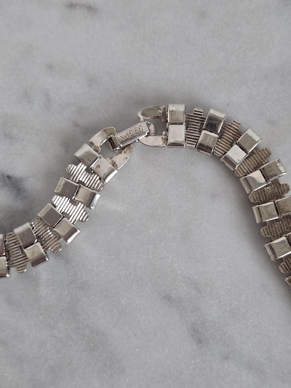 Napier Gold & Silver Tone Collar Necklace – Mixed… - image 10