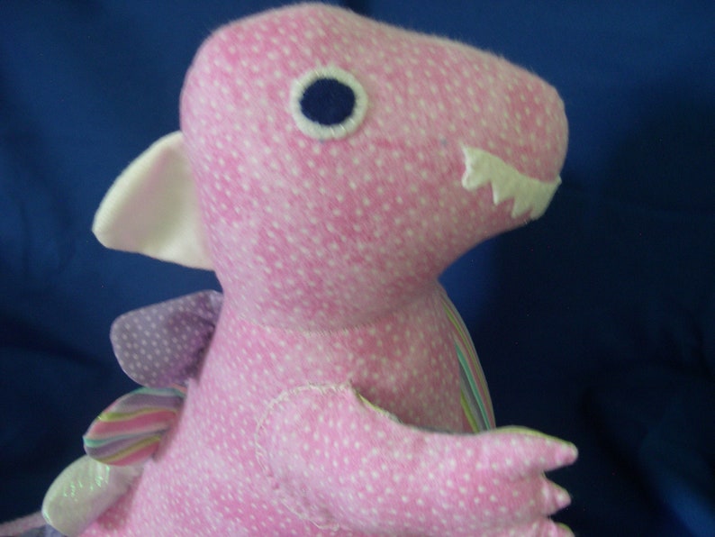 Dinosaur Dino Pink Dinosaur Stuffed Animal Stuffed Toy | Etsy