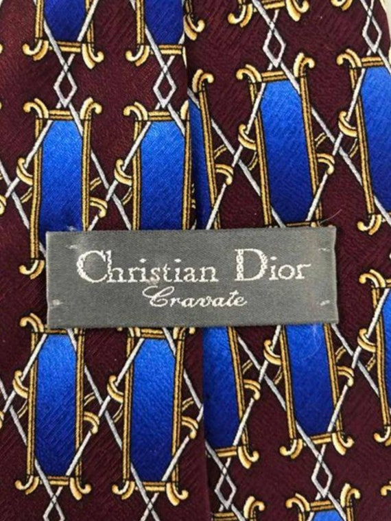 CHRISTIAN DIOR Tie, Christian Dior 100% Imported … - image 1