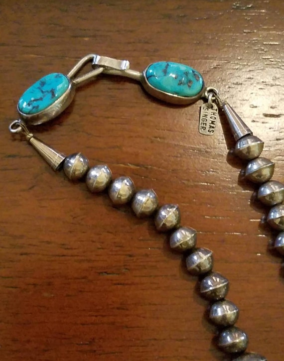 SINGER NECKLACE, Rare Thomas Singer Navajo Necklace Tommy SINGER NECKLACE, Rare Thomas Singer Navajo Necklace Tommy