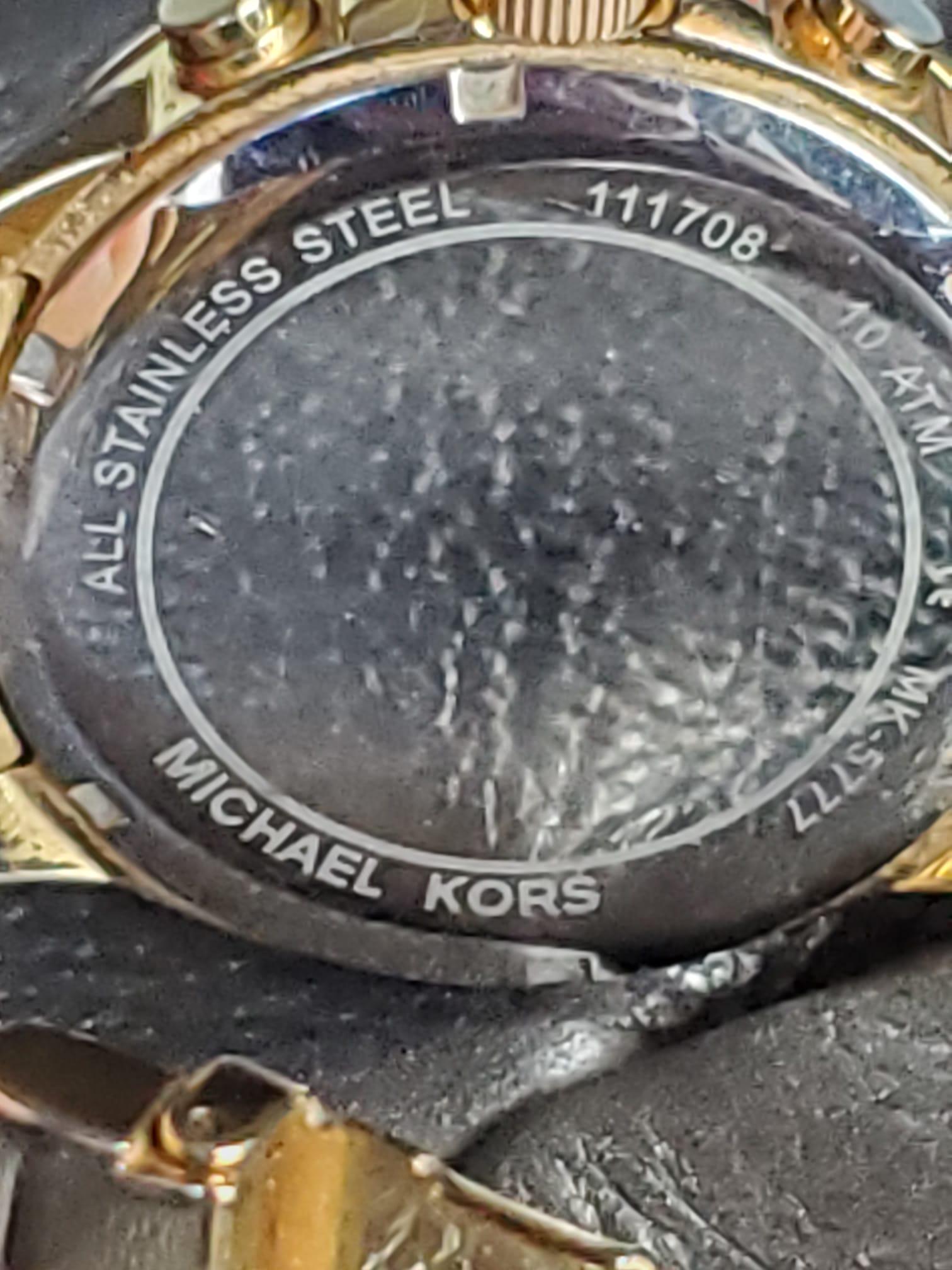 Vintage Michael Kors Gold Watch - Etsy