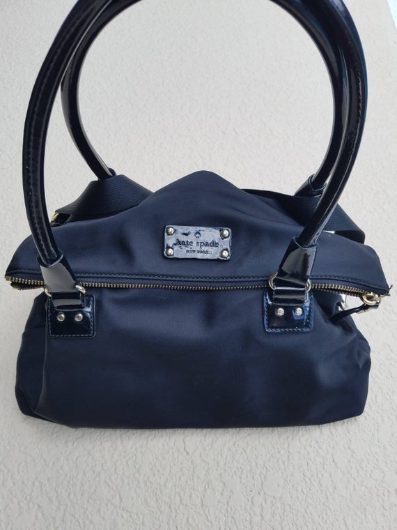 KATE SPADE Bag Kate Spade Black Nylon Leslie Purse Kate Spade Handbag Kate Spade Black Bag Shoulder Bag Crossbody Nylon Bag