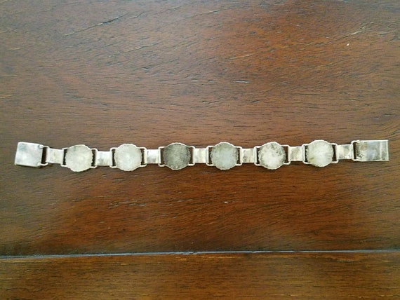 Ultra RARE ZUNI Signed Bracelet JH Owaleon Zuni T… - image 5