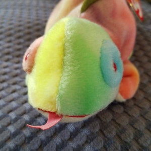 RARE IGGY Beanie Baby with Tag Errors, Iggy the Iguana Beanie Baby with Errors, Beanie Baby Collectible, ty Beanie Babies Collection!