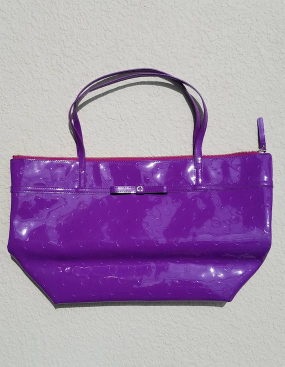 KATE SPADE Tote, Kate Spade Purple Tote Like New, 