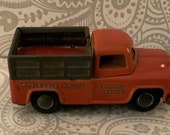 Vintage 1955 Toy Japan Japanese Linemar Red Farmer 39 s Market Truck - Georgia License Plate