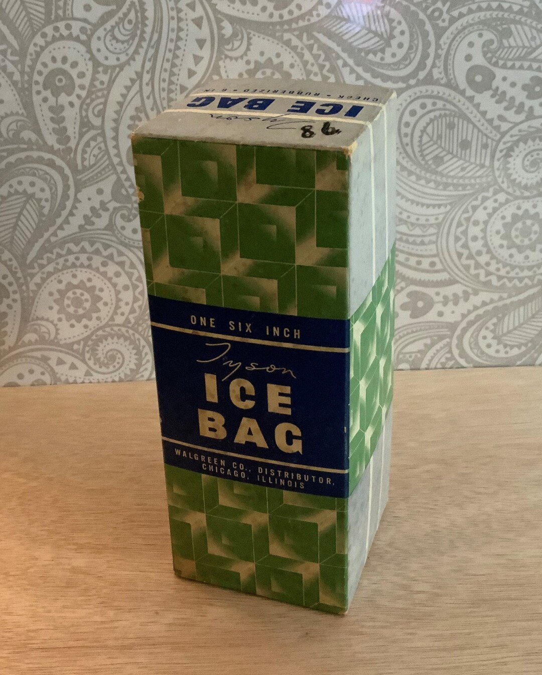 Vintage Ice Bag Walgreen's Distributor Made by Davol in the USA Mid