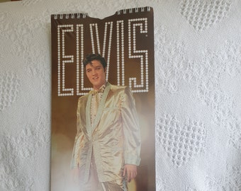 Vintage Official Elvis Calendar 2014 Calendar Wall calendar Sealed Some slight damage to corner