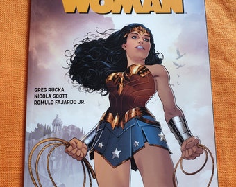 Wonder Woman Vol. 2: Year One DC Universe Rebirth Graphic Novel Comic Book Comics  Wonder Woman Magazine Comic Greg Rucka in great condition