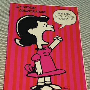 HALLMARK ルーシー 精神分析スタンド PEANUTS GALLERY オールド
