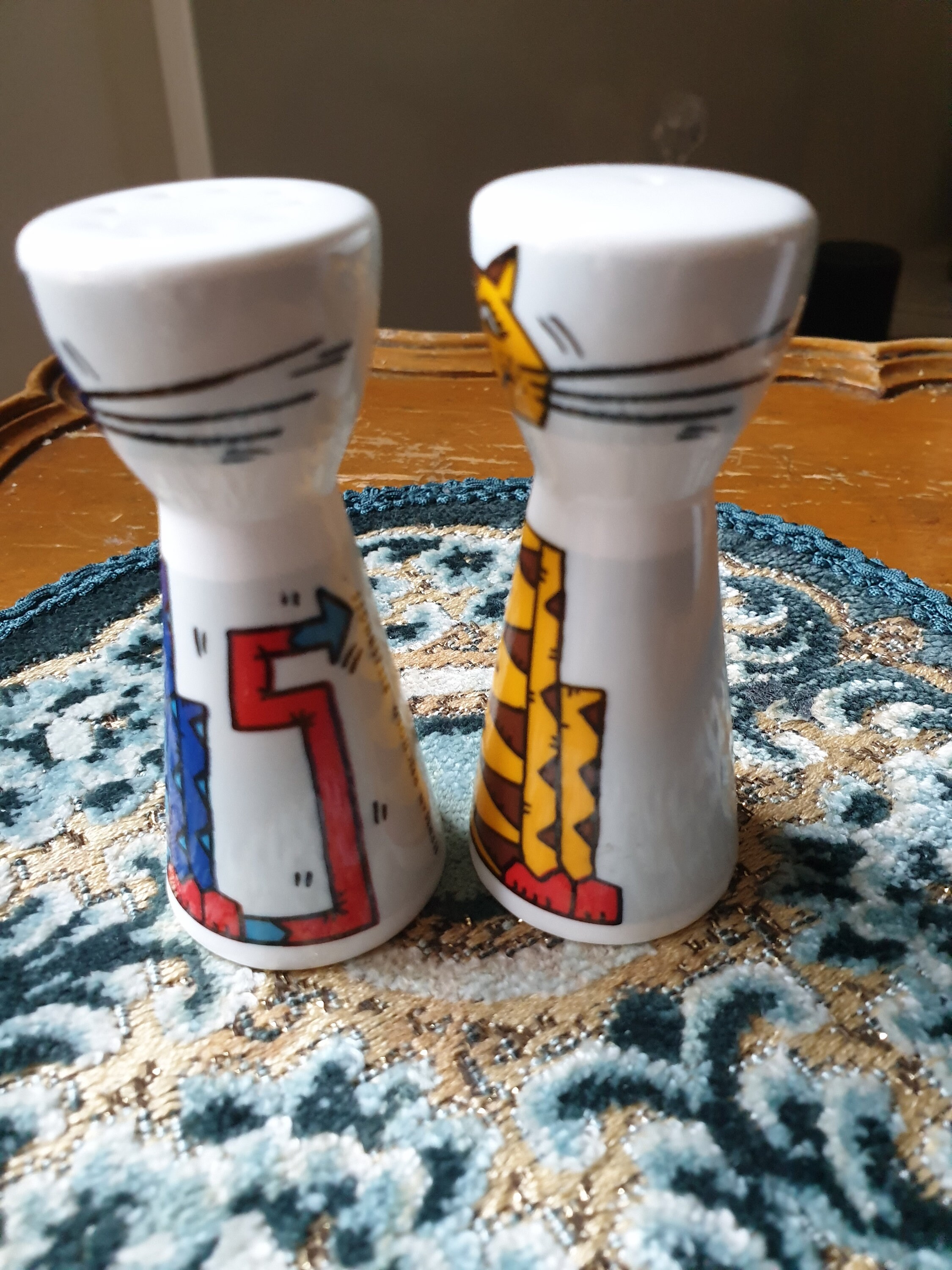DIY Mr. Salt & Mrs. Pepper Shakers