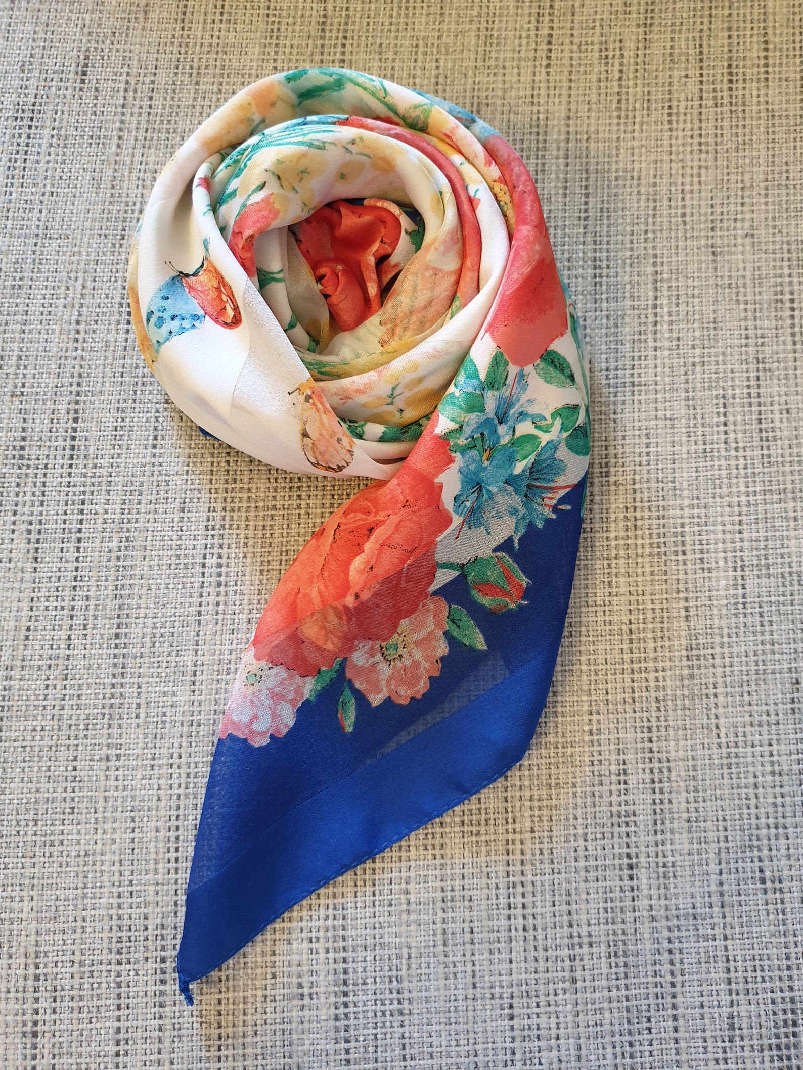 TIE RACK Scarf Art of the Scarf Italy Large Square Scarf Etsy