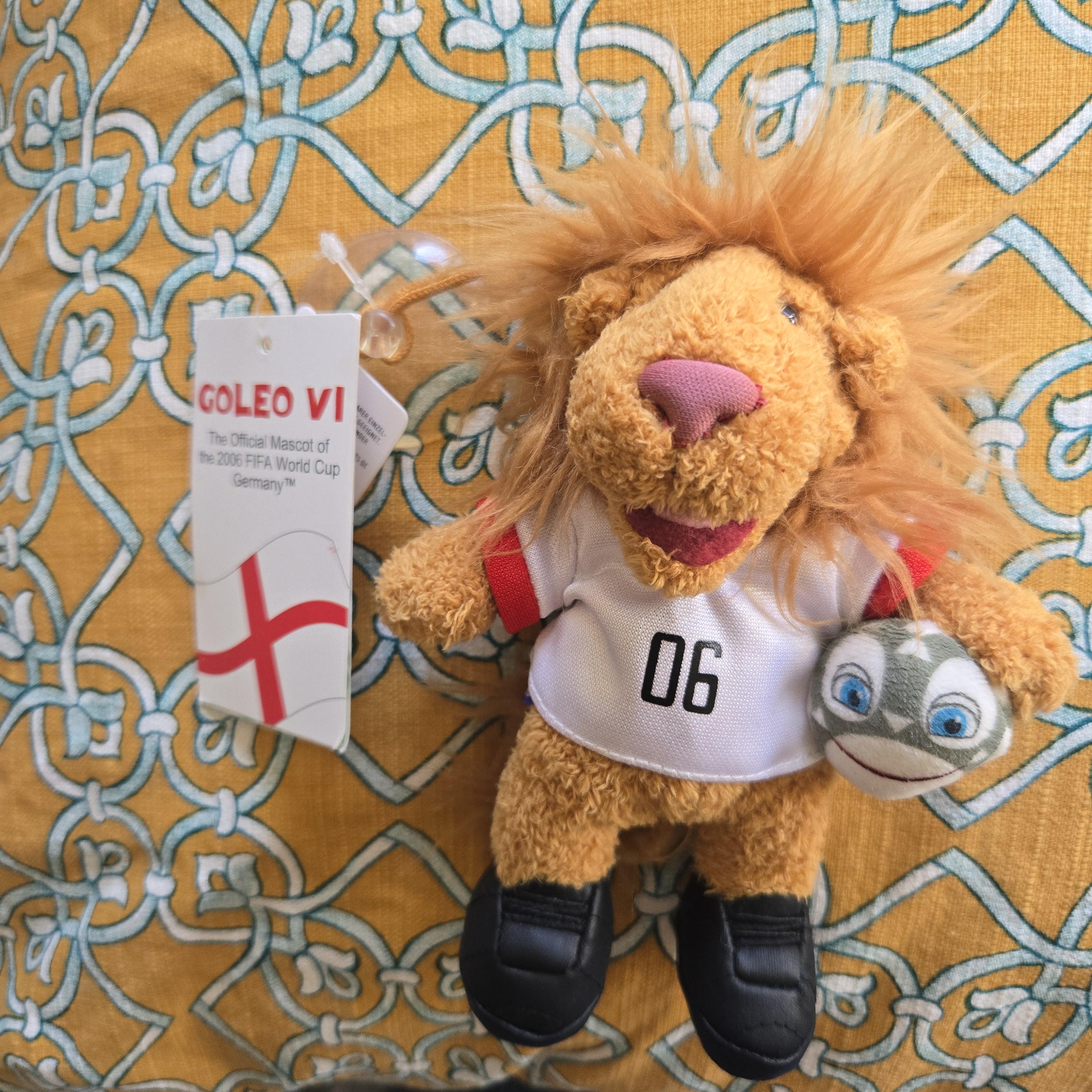 FIFAワールドカップ サッカー マスコット ぬいぐるみ 1 FIFA 2006年 ワールドカップ 公式マスコット ぬいぐるみ 平成 サッカー